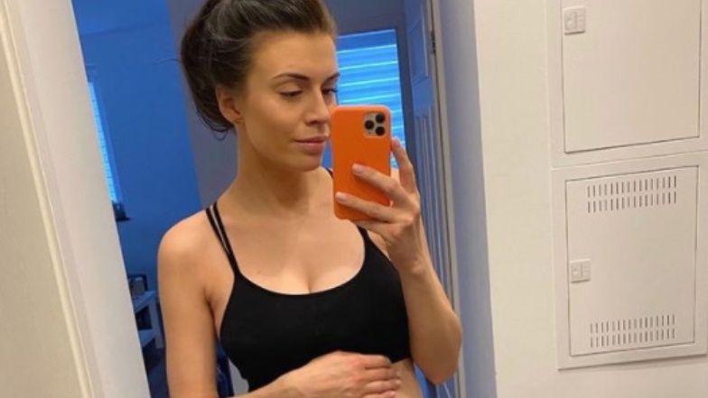 Magdalena Stępień chwali się pociążową figurą