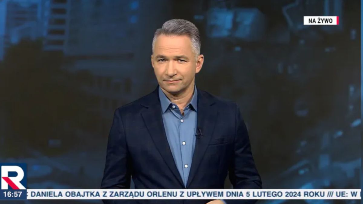 Rafał Patyra zadebiutował na antenie TV Republika