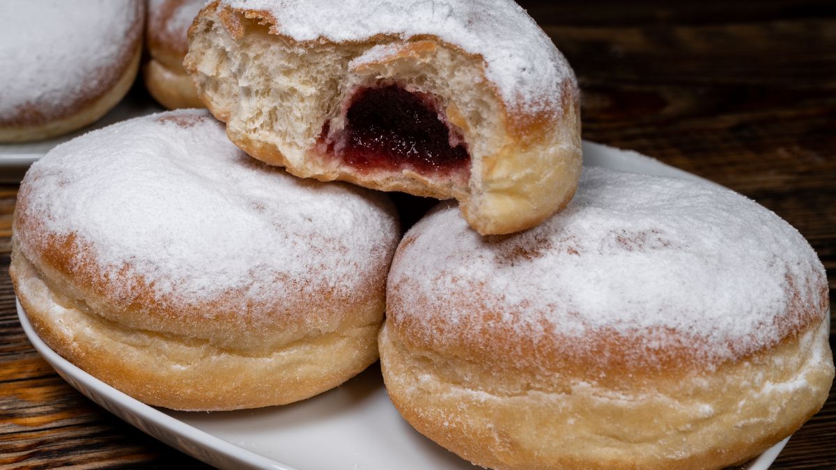 Przepis na fit pączki