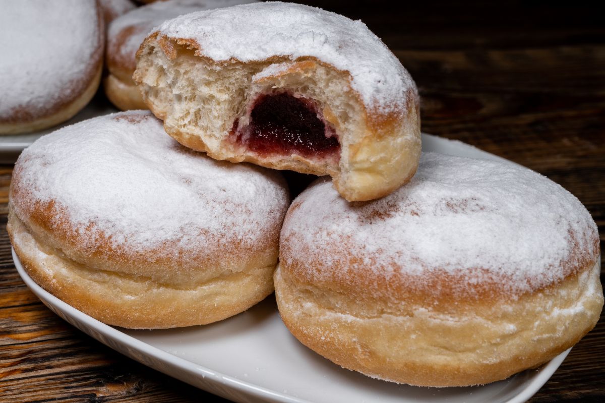 Przepis na fit pączki