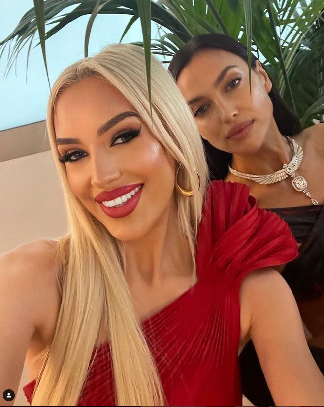 Caroline Derpienski i Irina Shayk