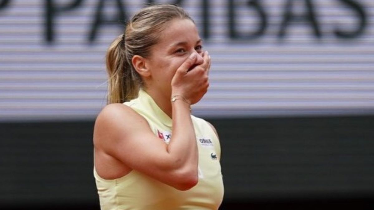 Maja Chwalińska w finale ROLAND-GARROS