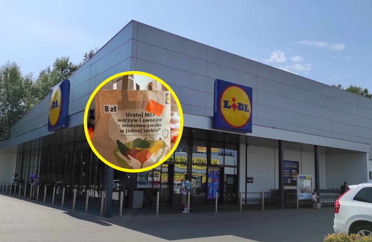 Kupiła w Lidlu tajemniczą torbę za 8 zł. Oto, co było w środku