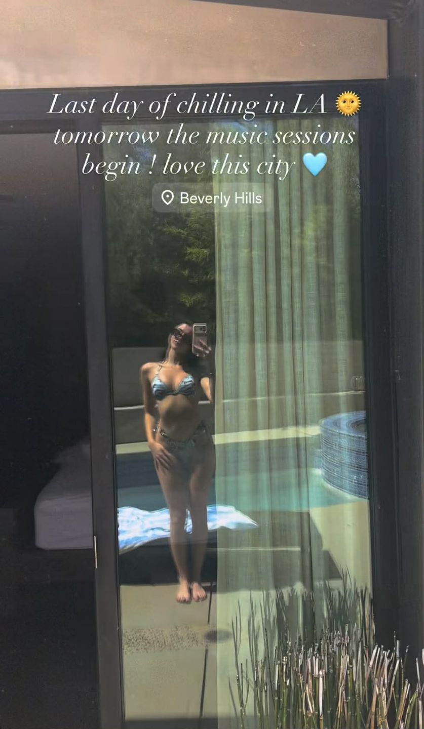 Roksana Węgiel eksponuje smukłą sylwetkę w skąpym bikini