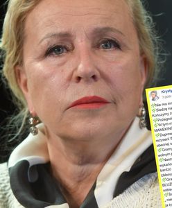 "To poniżej godności". Ostry komentarz Krystyny Jandy. Dostało się też prezydentowi
