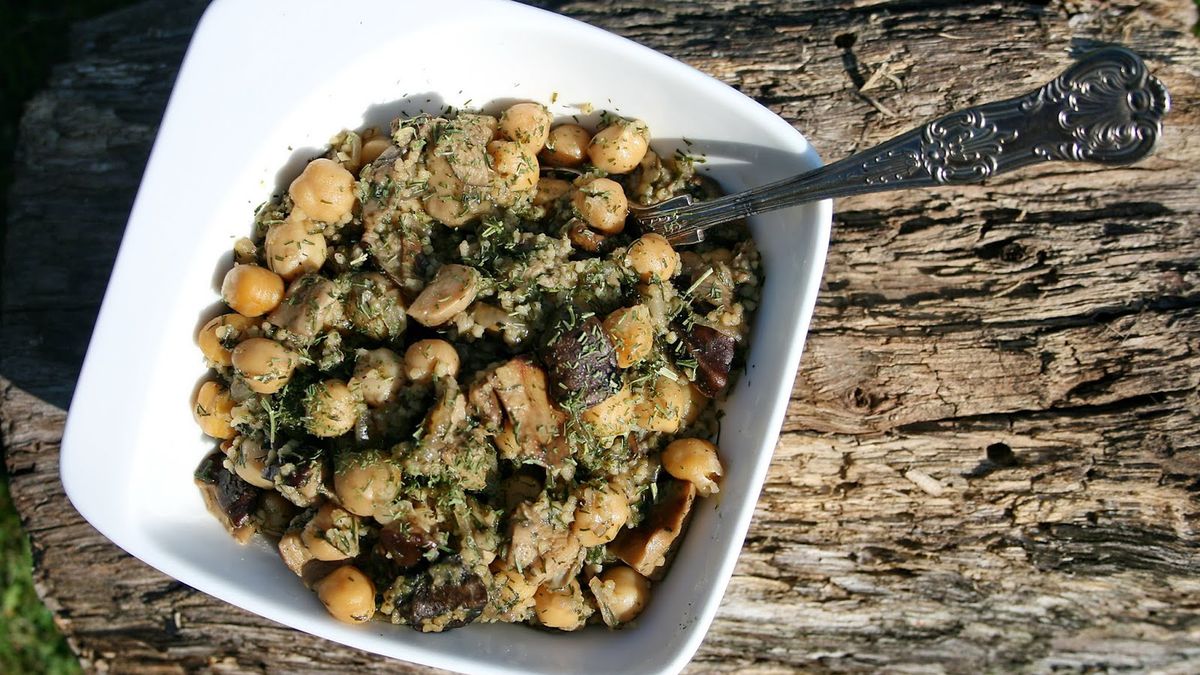 Ciecierzyca z prawdziwkami