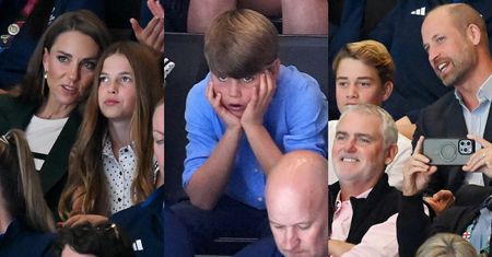 RODZINNE wyjście royalsów. Kate i William zabrali WSZYSTKIE dzieci na igrzyska. 8-letni Louis znów skradł całą uwagę (ZDJĘCIA)