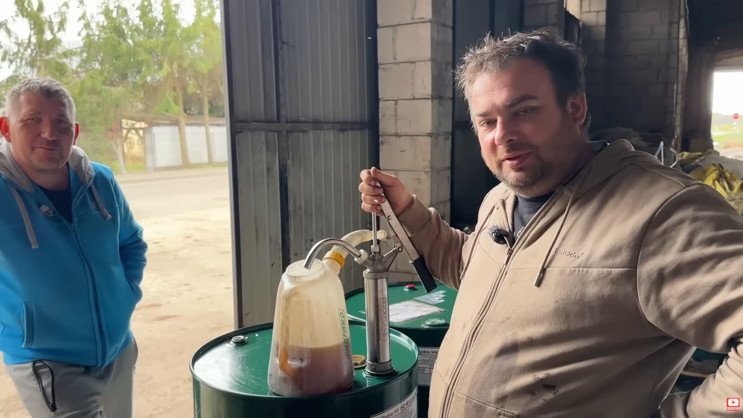 Andrzej z Plutycz u Justyny i Łukasza z "Rolnicy. Podlasie"