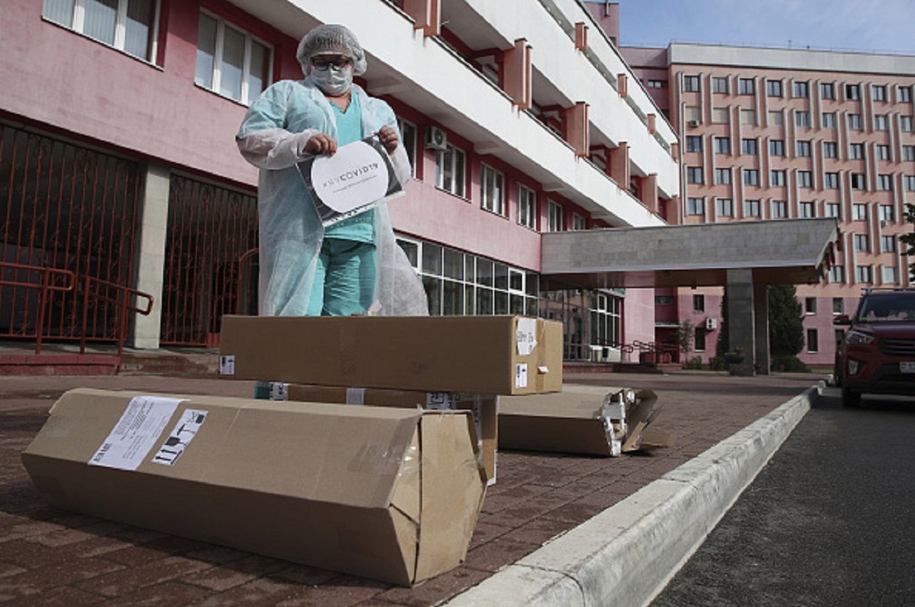 Grupa #BYCOVID zaopatruje szpitale w całym kraju 