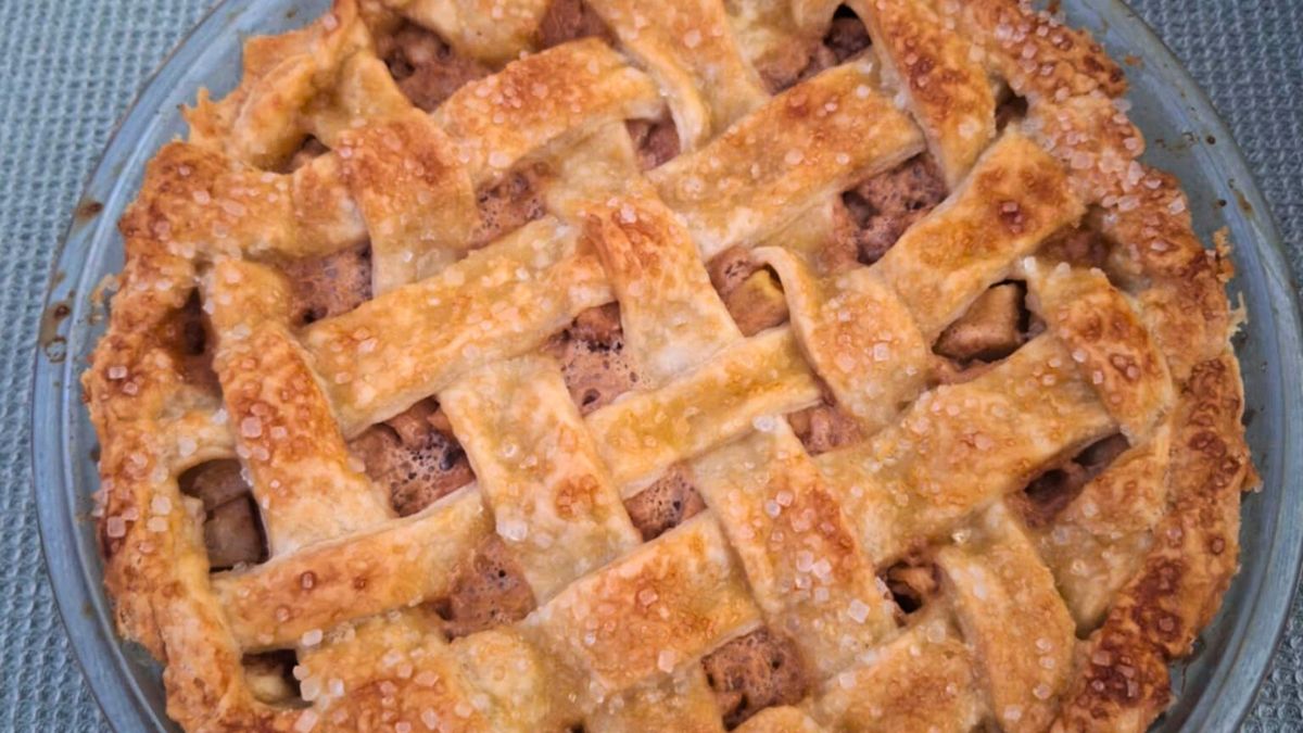 American pie z gruszką