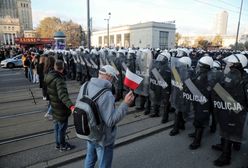 Koronawirus. Protest antycovidowców. Gaz pieprzowy, granaty hukowe i 120 osób z mandatami