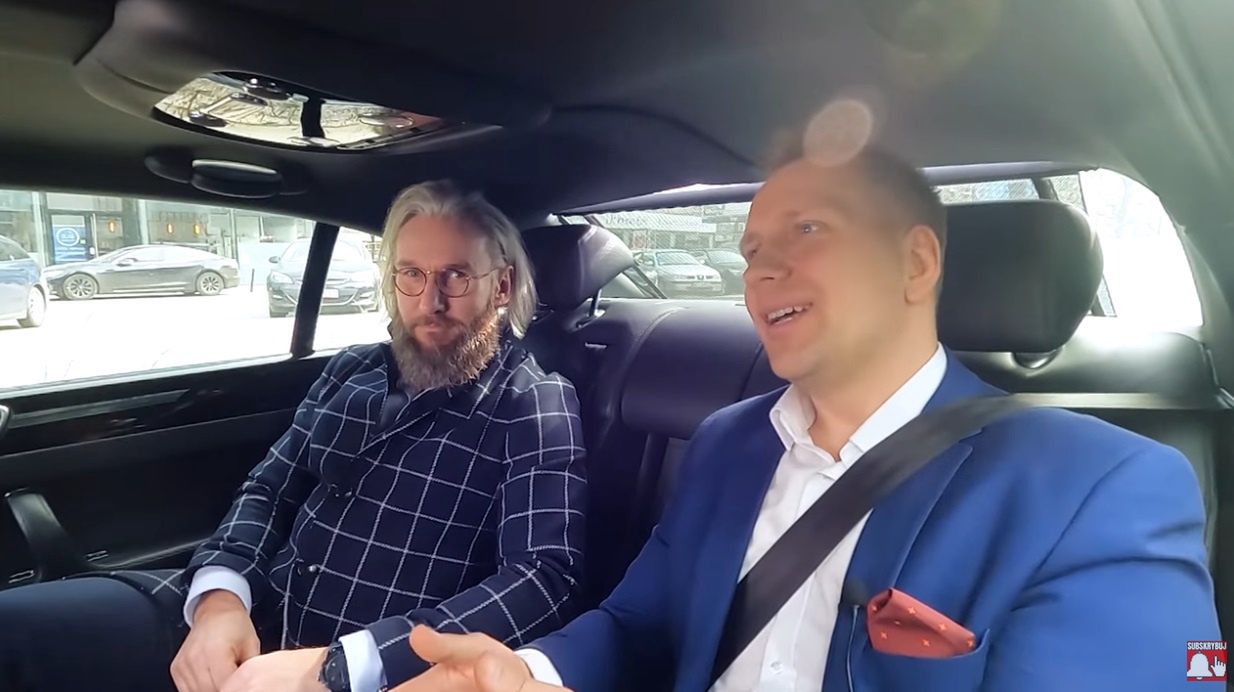 Piotr Schramm jako gość Macieja Wieczorka