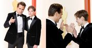 Oscary 2023. Colin Farrell bryluje na ściance z 13-letnim synem, Henrym Tadeuszem (ZDJĘCIA)
