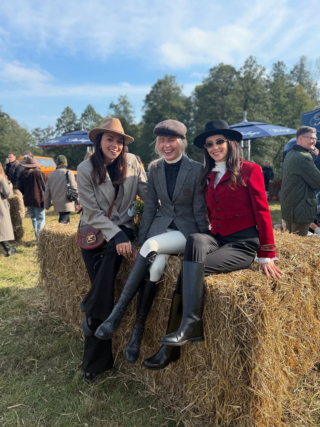 Agnieszka Woźniak-Starak na Hubertusie w Gałkowie