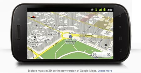 Aplikacja Google Maps 5 już dostępna!