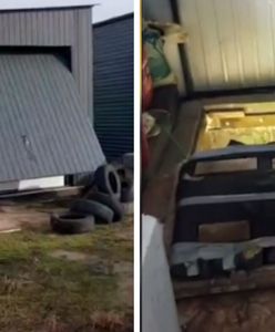 Odkrycie służb w podłodze garażu. Zatrzymanym grozi 20 lat więzienia