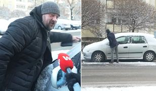 Atak zimy w Warszawie. Kierowcy reagują: Sorry, taki mamy klimat