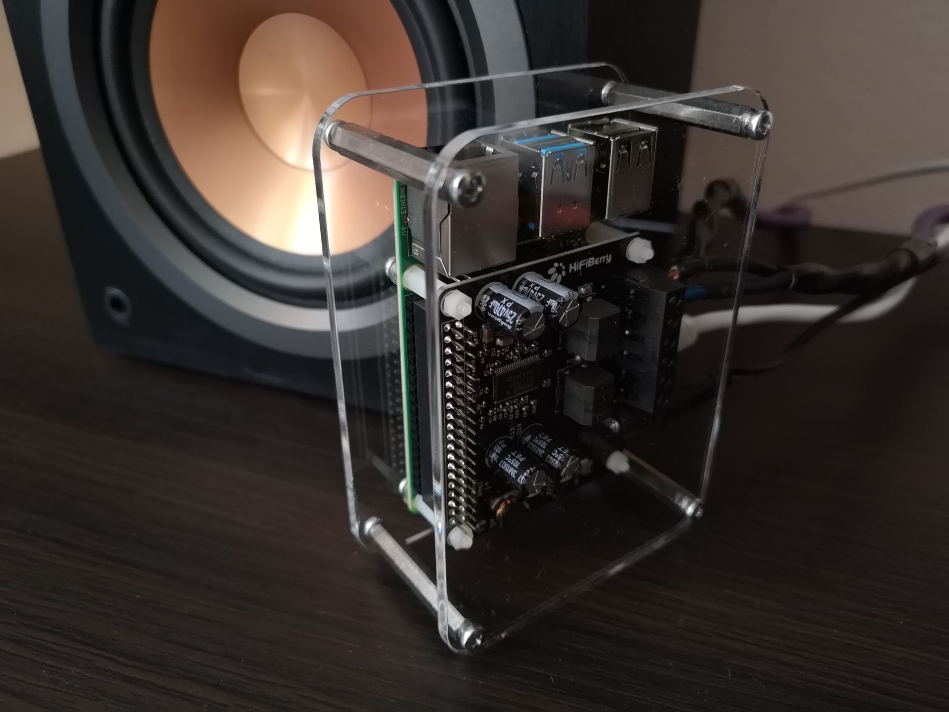 Krótki test HiFiBerry Amp2 dla Raspberry Pi 4B: Niedrogi odtwarzacz sieciowy? 11