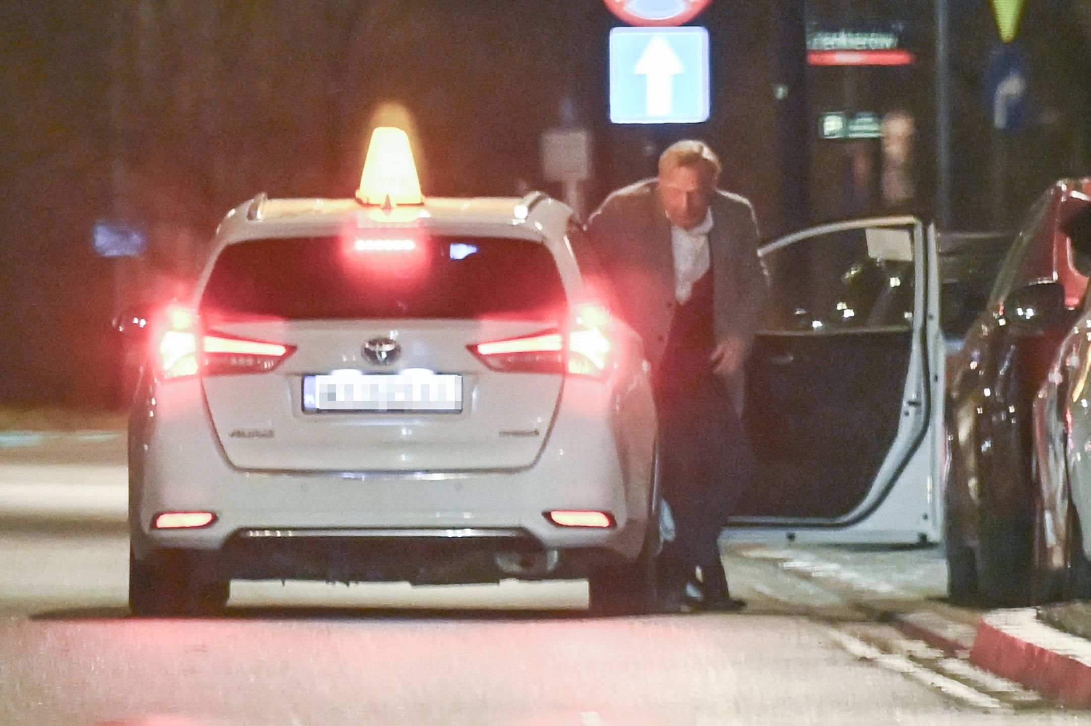 Arkadiusz Janiczek na całonocnej imprezie