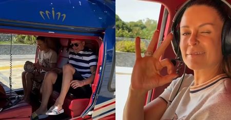 Radosław Majdan zabrał Małgorzatę Rozenek na randkę HELIKOPTEREM. Internauci grzmią: "A potem opowiadają o EKOLOGII" (WIDEO)