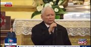 "PILNE!". Kaczyński na pogrzebie. TVP Info aż przerwało konferencję ministra