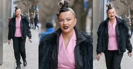 Odmieniona Natalia Nykiel zadaje szyku przed studiem "Dzień Dobry TVN" (ZDJĘCIA)