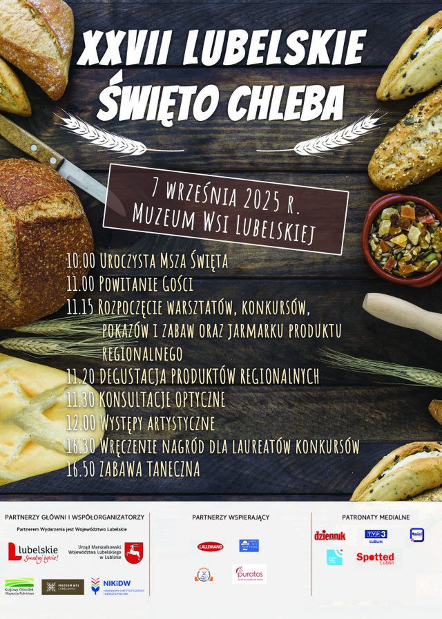 Zbliża się Lubelskie Święto Chleba. W Skansenie będzie też czekać szereg dodatkowych atrakcji