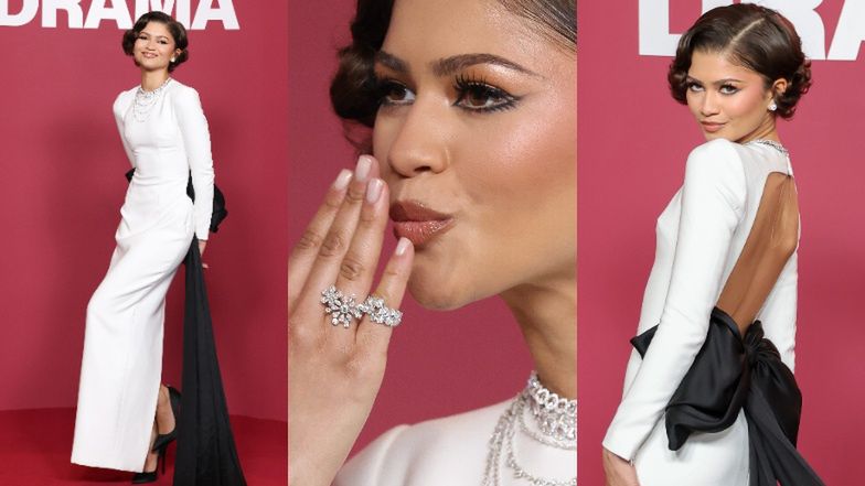 Zendaya w BIAŁEJ SUKNI