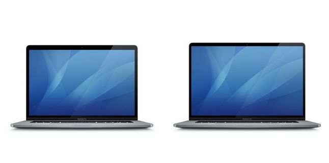 Ikonki MacBooka Pro 15 i nowego modelu 16.1, fot. MacGeneration