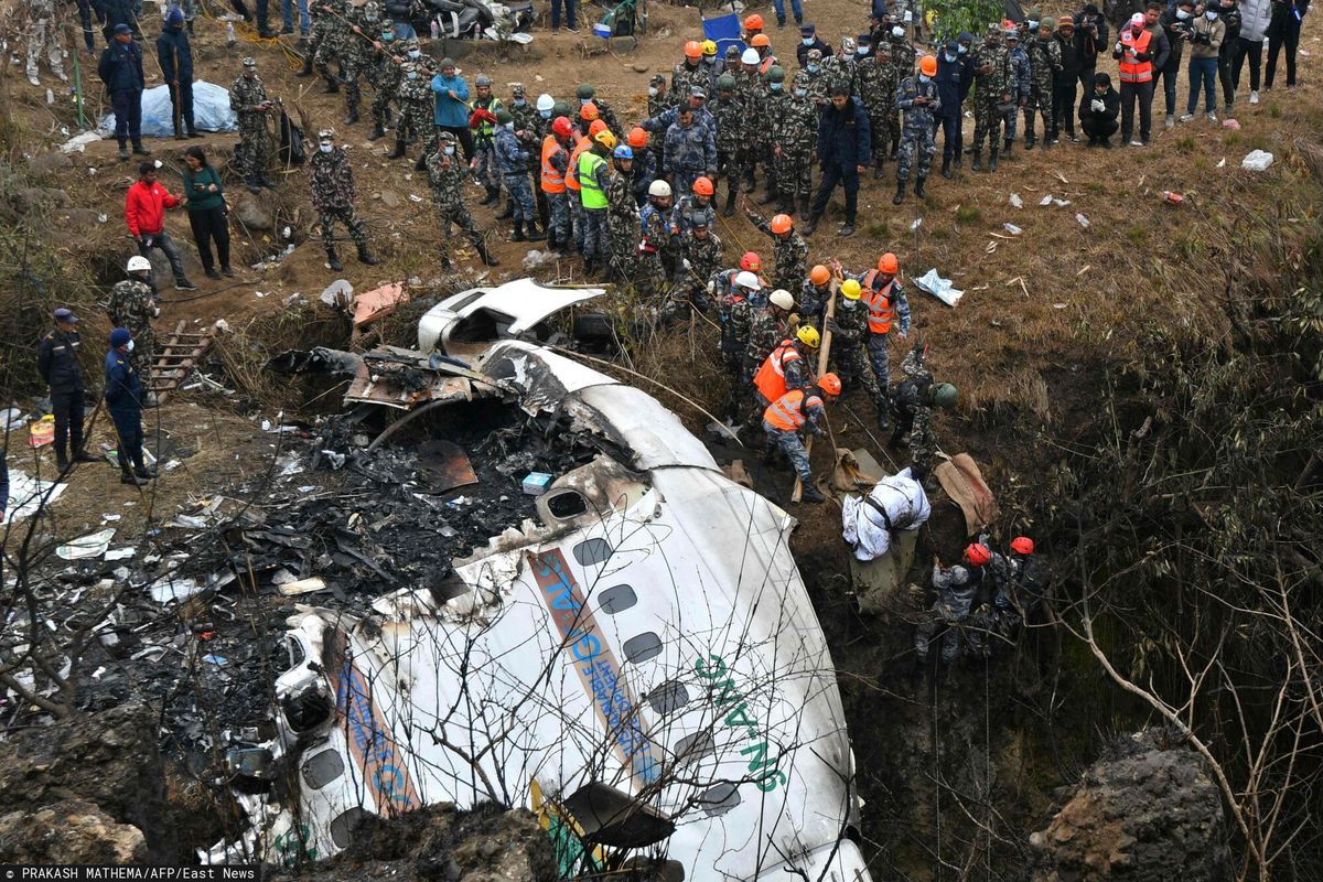 Katastrofa lotnicza w Nepalu

