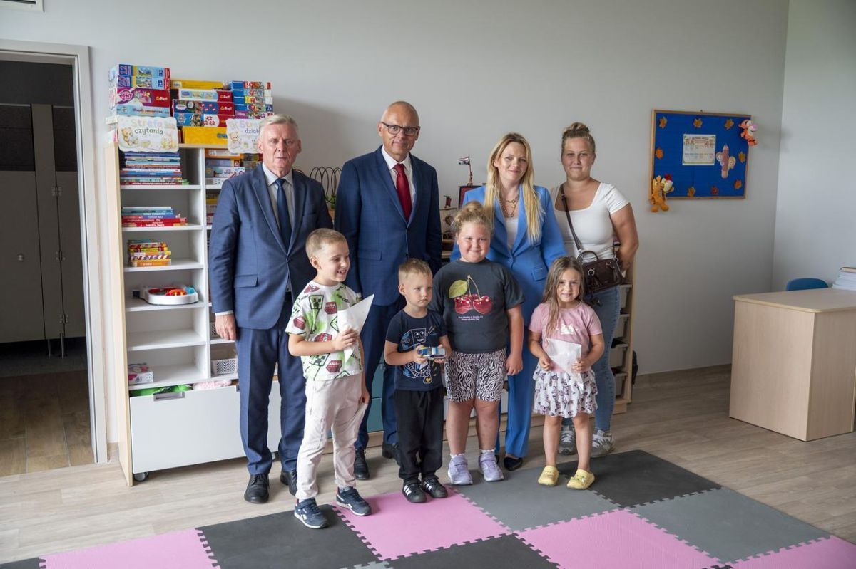 1 września w Obrowie otwarto samorządowe przedszkole i żłobek