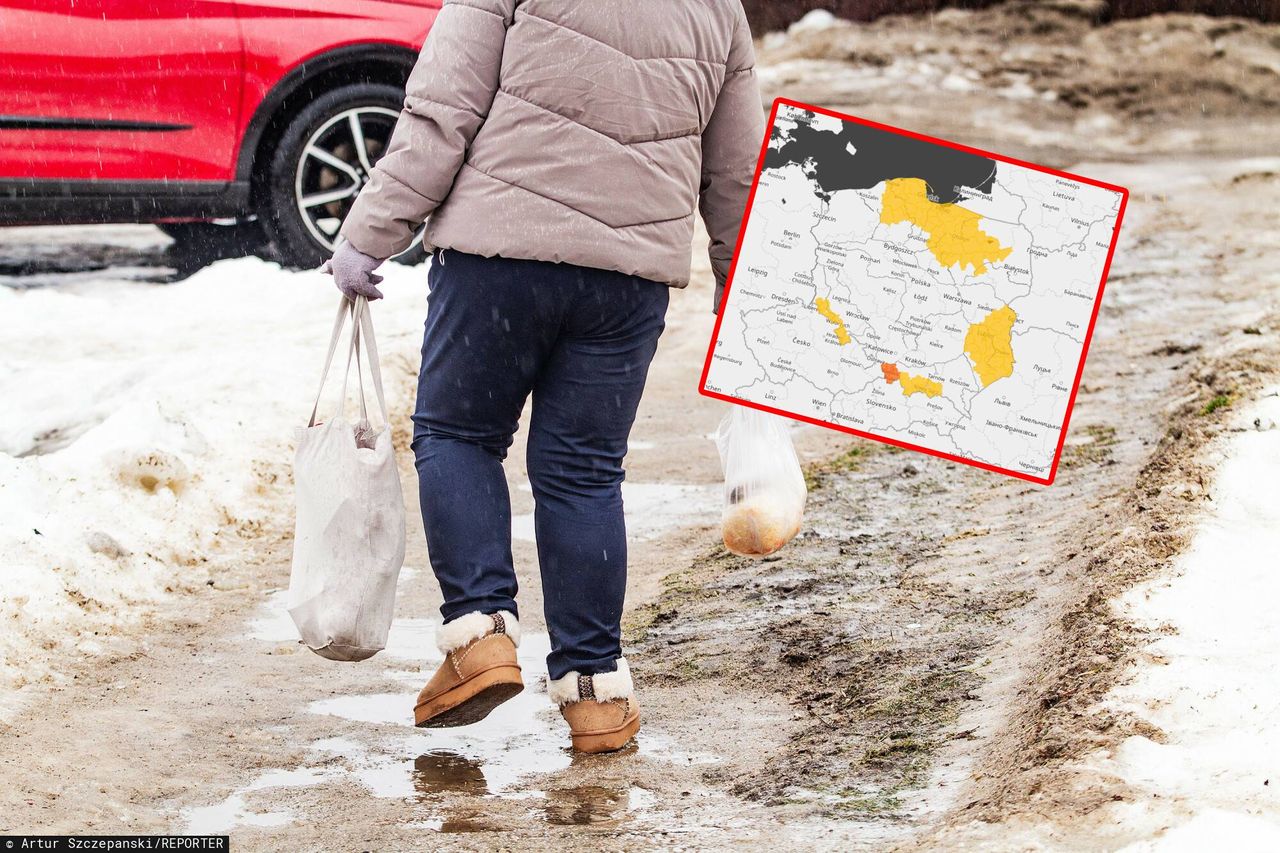 IMGW sypie alertami. Wielka odwilż uderzyła w Polskę