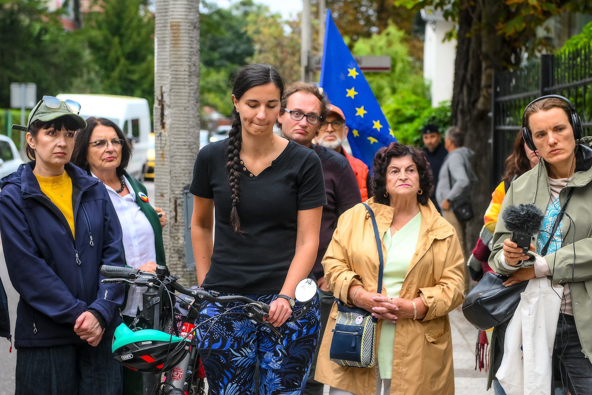 Protest przed Konsulatem Rosji w Gdańsku
