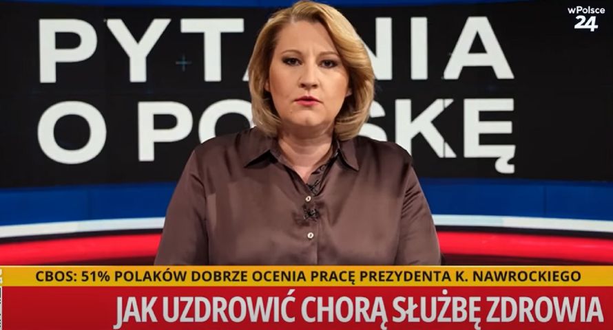 Małgorzata Gałka "pyta o Polskę" w stacji wPolsce24. Tylu ma widzów