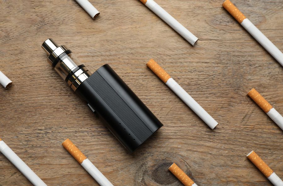 Electronic cigarettes, on the verge of being banned in the UK