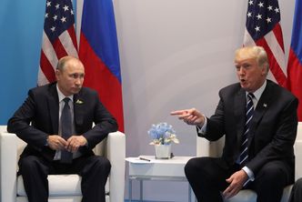 Spotkanie Trumpa i Putina w Berlinie: uściski dłoni, uśmiechy i powłóczyste spojrzenia (ZDJĘCIA)