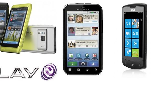 Nokia N8, LG Swift 7 i Motorola Defy w Play 1