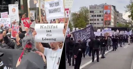 "Kalifat jest rozwiązaniem". Ponad 1000 islamistów wyszło na ulice Hamburga