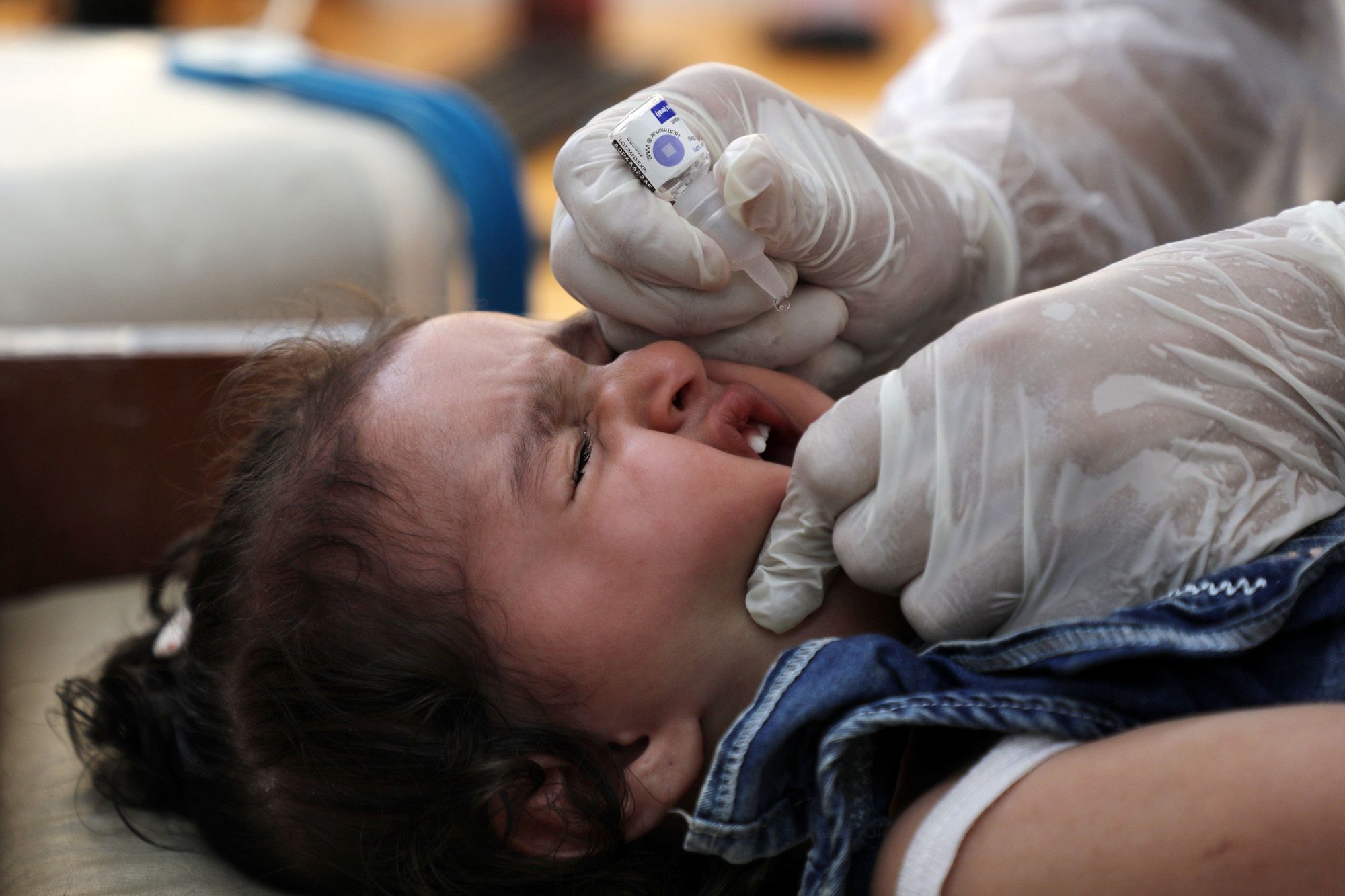 Zakażenia polio na Ukrainie 