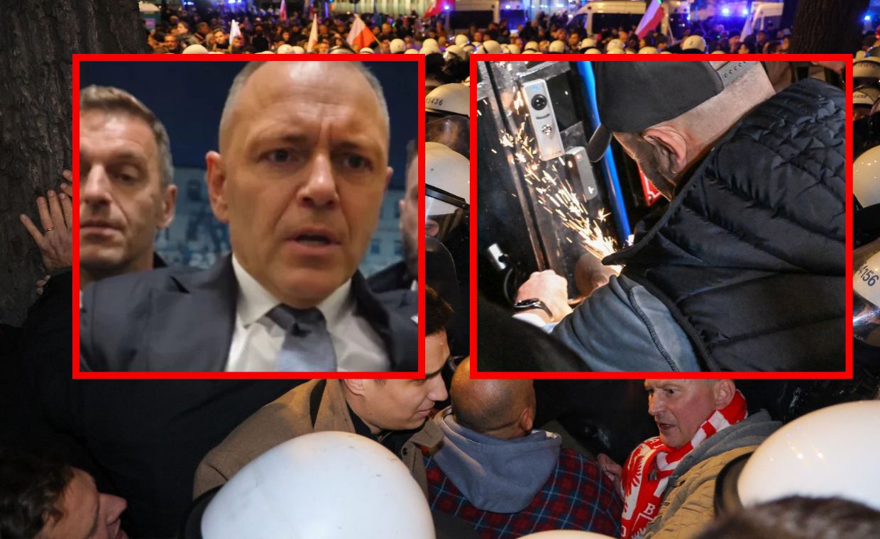 Eskalacja emocji. Szturm Nawrockiego na TK. Oto, co działo się w nocy