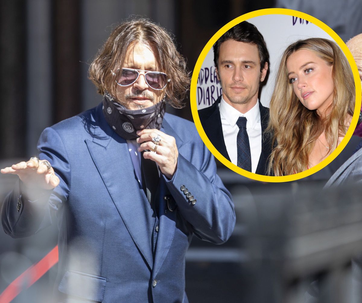 Johnny Depp mówił w sądzie o relacji Heard z Franco