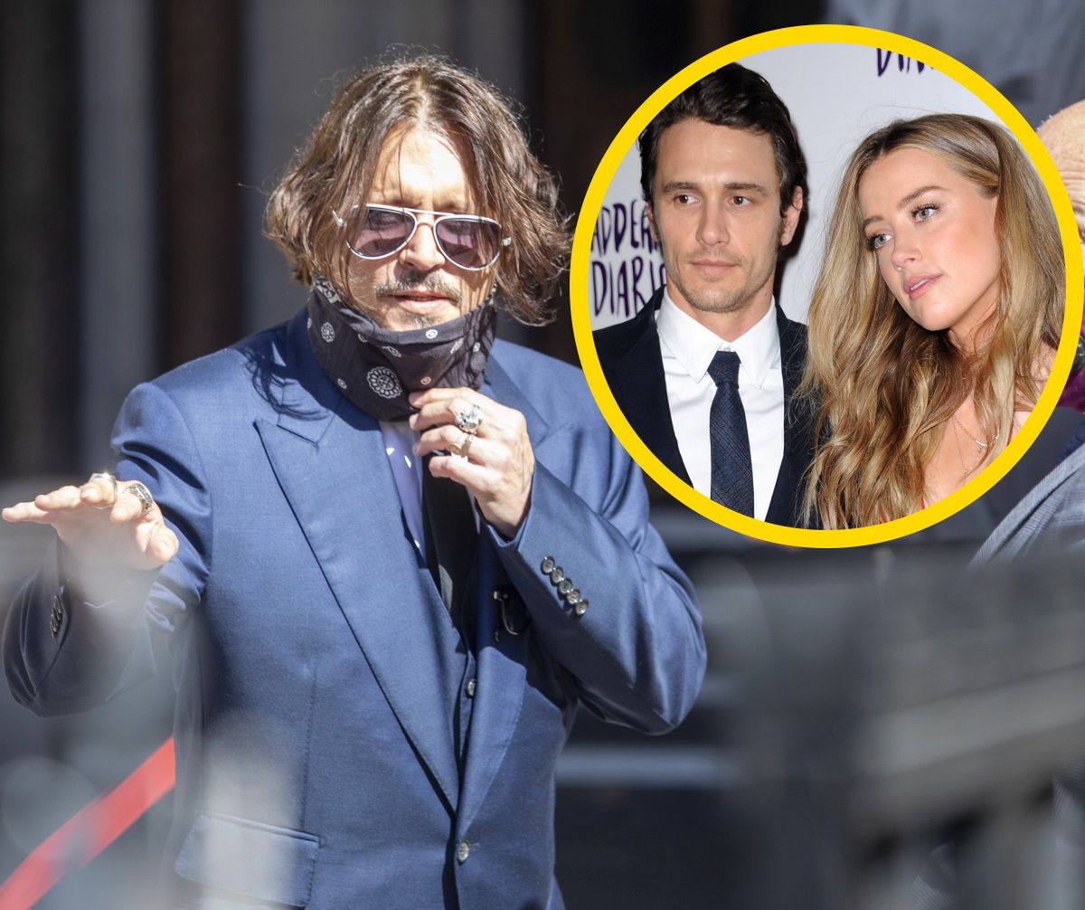 Johnny Depp walczy przed sądem. Zeznania oczerniają Jamesa Franco