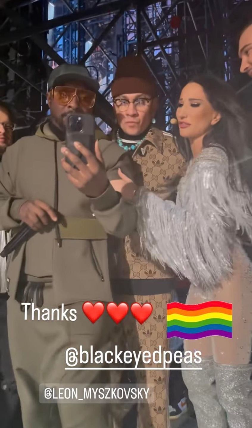 Justyna Steczkowska i Black Eyed Peas