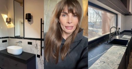 Agnieszka Dygant relacjonuje remont wymarzonego domu. Pokazała urządzone łazienki. Na bogato?