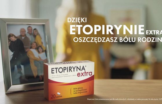 Wizyta u rodziny Ból w reklamie Etopiryny Extra (wideo)