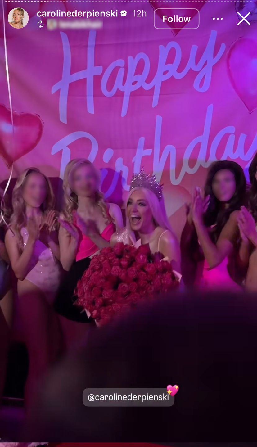 23. urodziny Caroline Derpienski