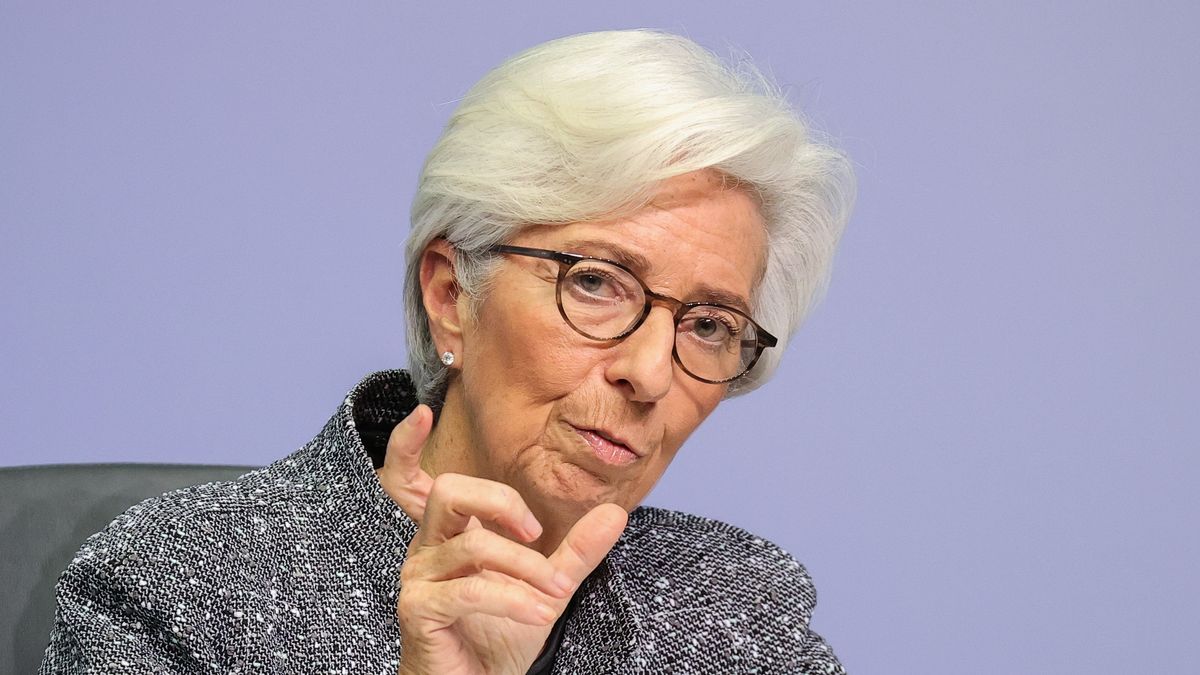 Christine Lagarde jest szefową Europejskiego Banku Centralnego.
