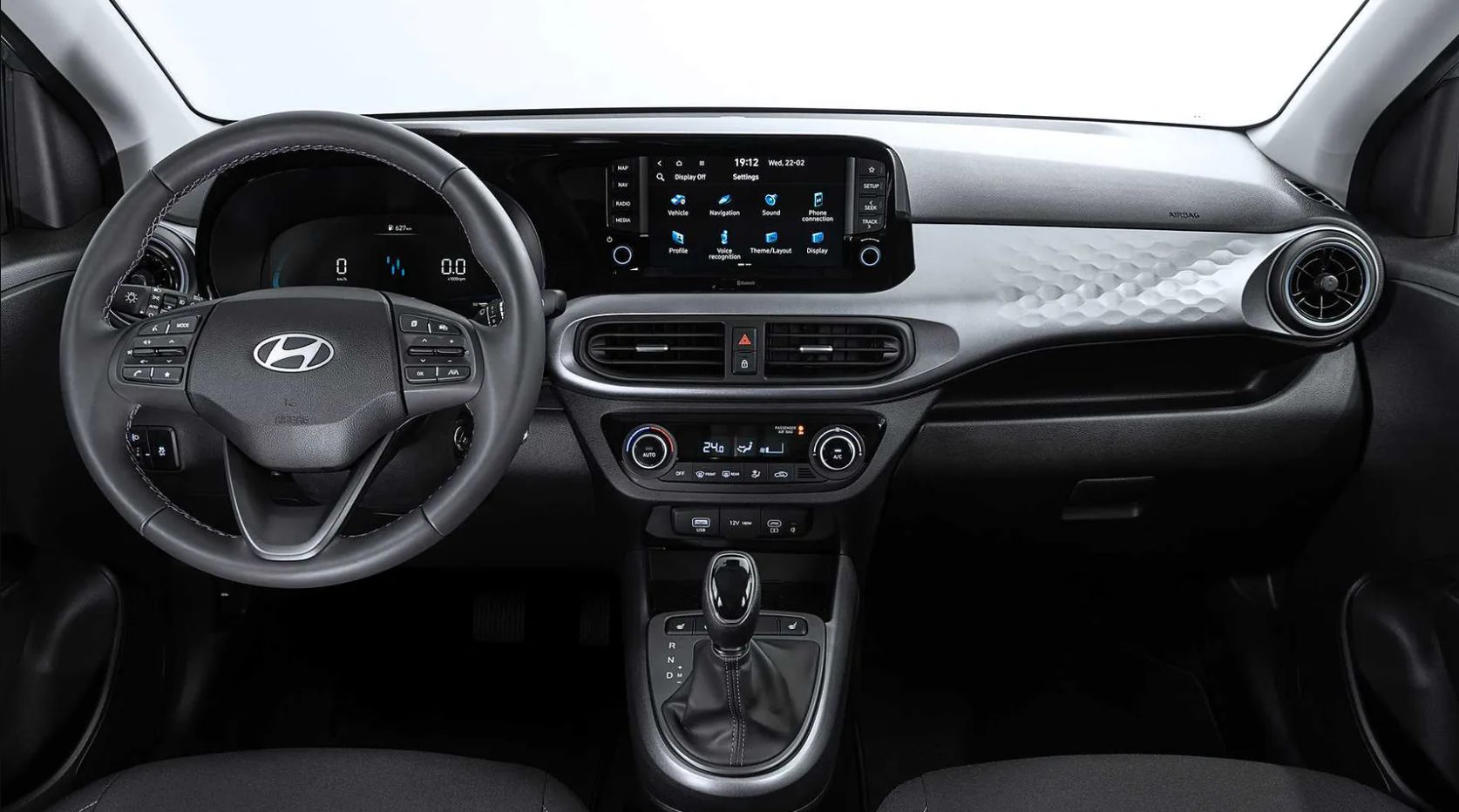 Hyundai i10 - wnętrze