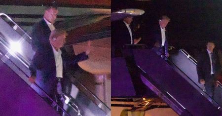 Donald Trump wrócił po zamachu do Nowego Jorku. Sfotografowano go na lotnisku (ZDJĘCIA)