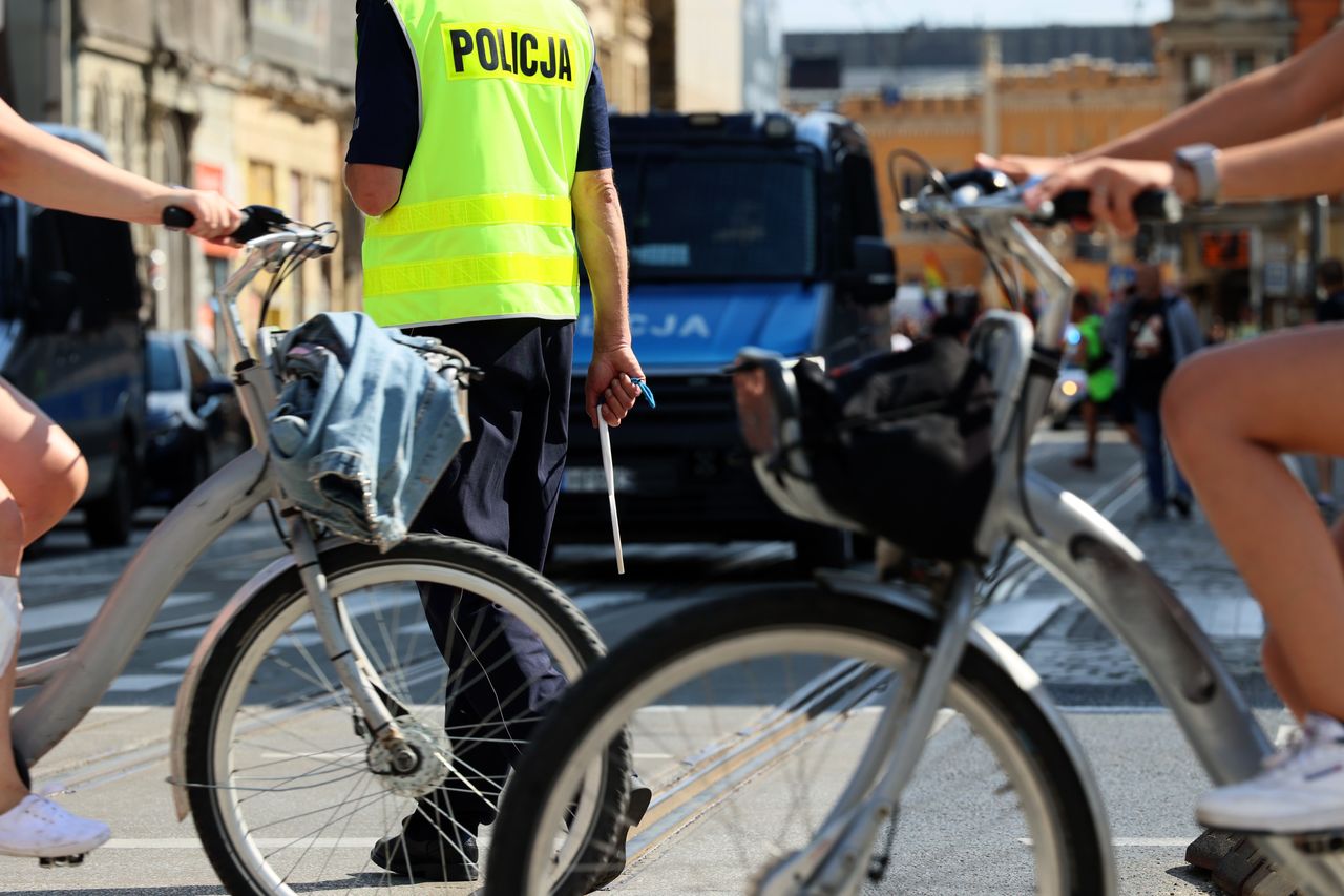 Stargard: Bezpieczeństwo rowerzystów - priorytetem policji